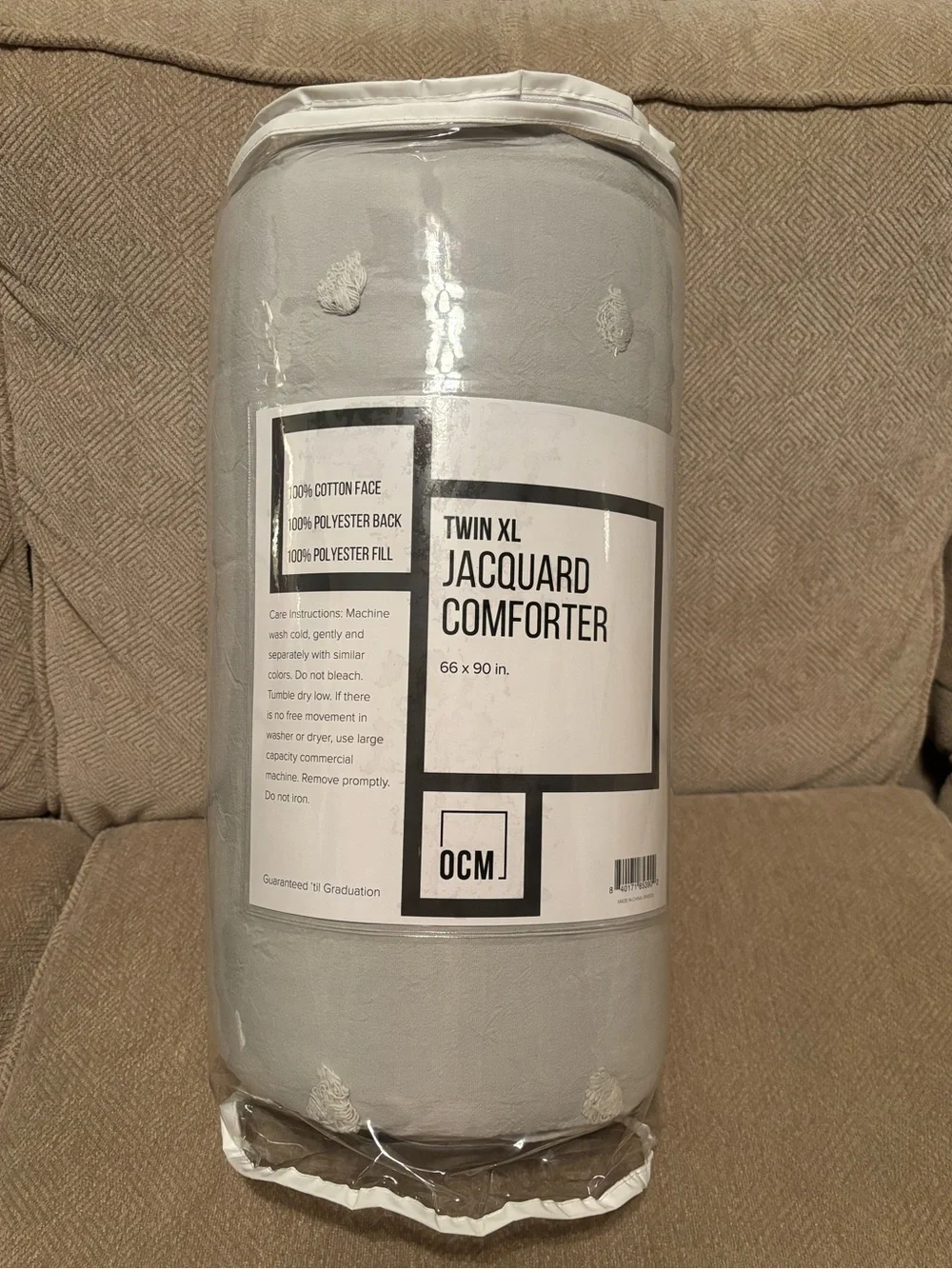 Dormify OCM Jacquard Comforter - Twin XL- NWT - #4